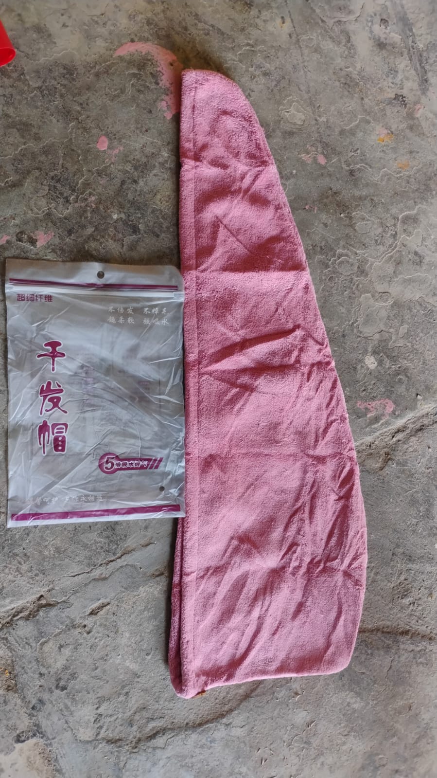 Microfiber Hair Wrap Towel Cap (1 Pc  63x23 Cm   Mix Color) Wukusy