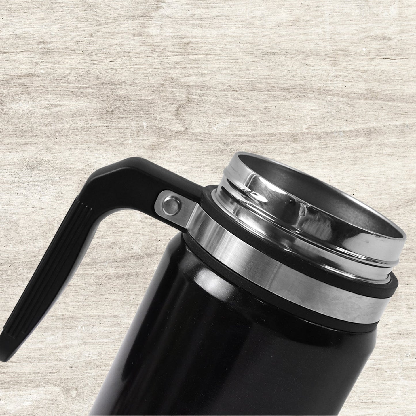 Stainless Steel Vacuum Cofee Cup With Non Slip Scalding (600ml Approx) Wukusy
