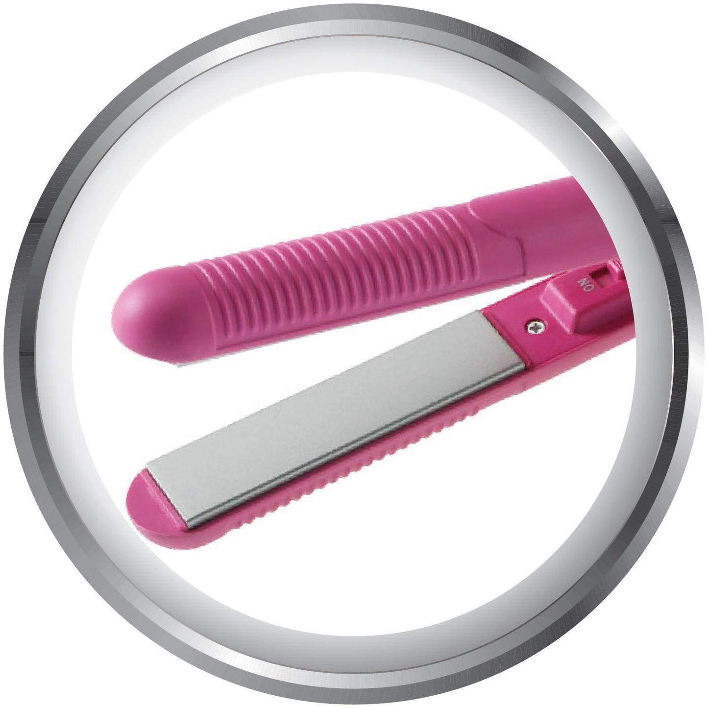 Mini Portable Electronic Hair Straightener And Curler Wukusy