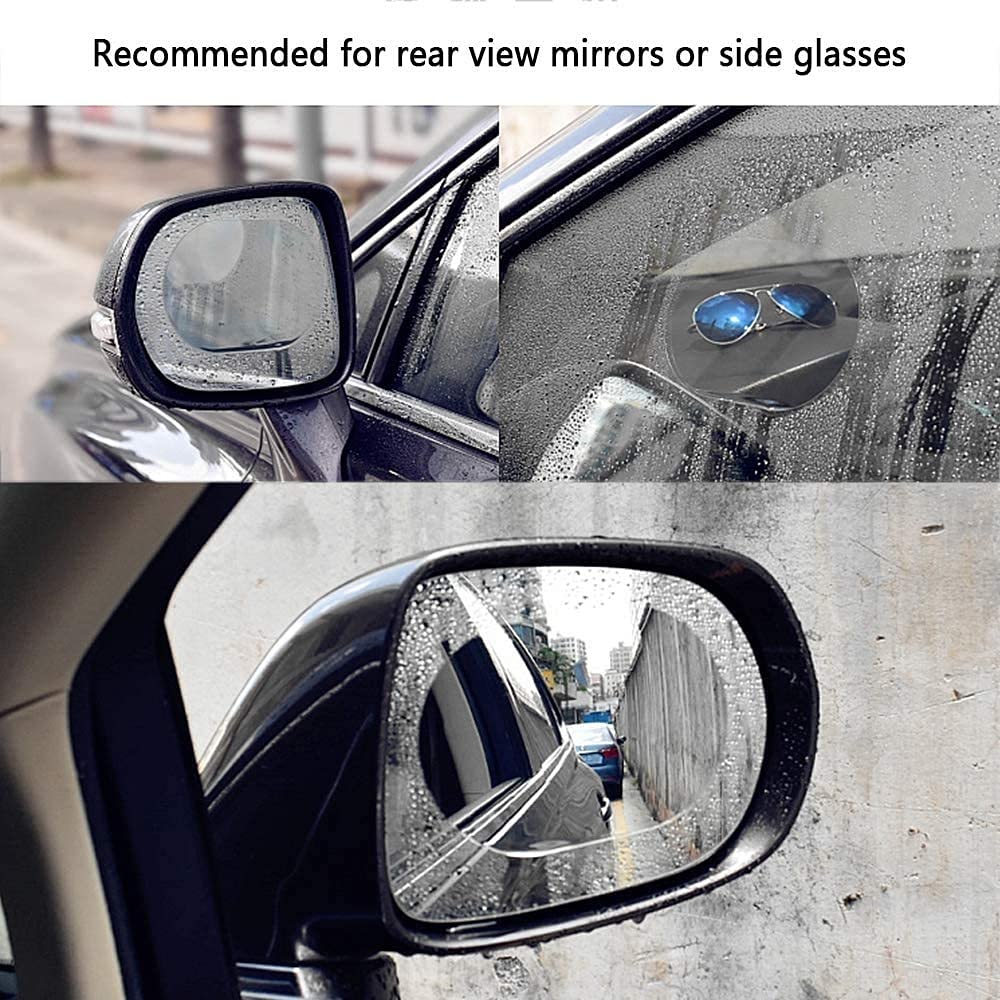 Anti Fog Anti Scratch Interior Rearview Car Mirror Film Waterproof Hd Clear Protective Sticker Film For Safe Driving Car Mirrors Side Windows Wukusy