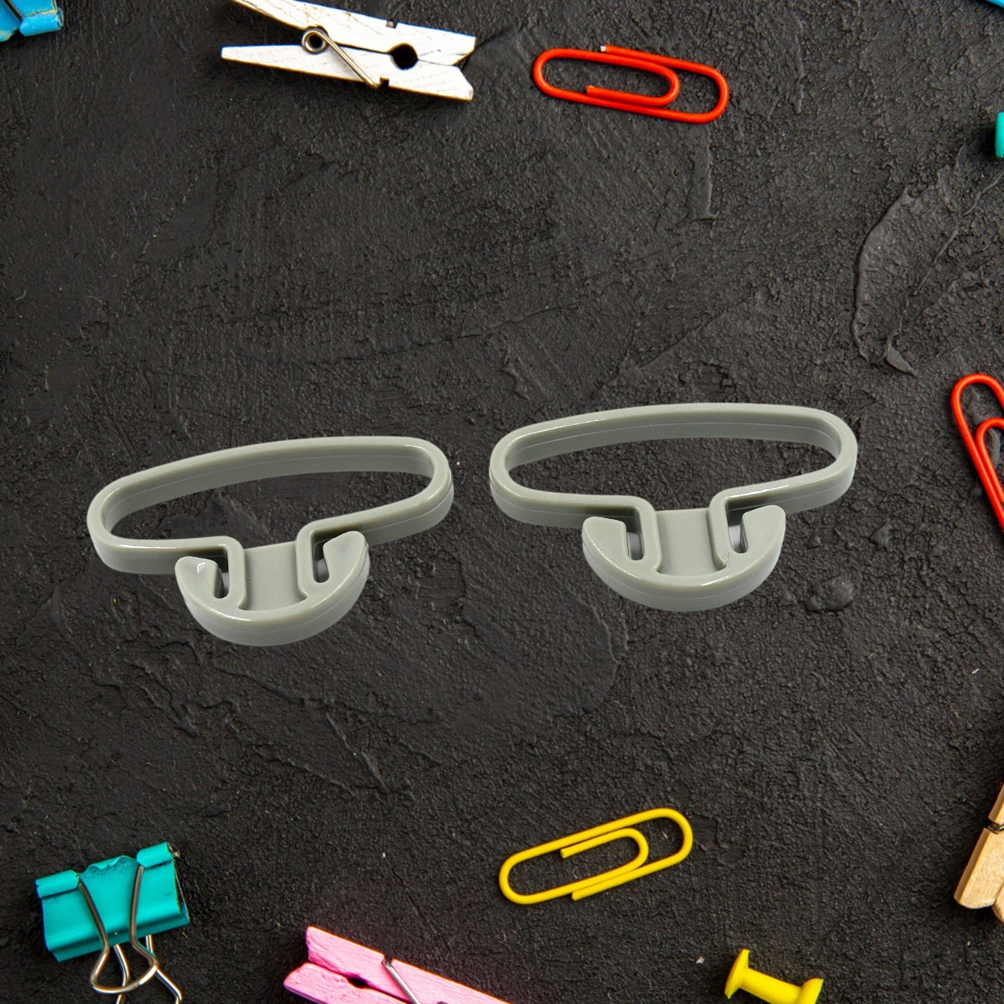 Portable Shopping Bag Handle Holder Household Plastic Bag Hook Kitchen Supplies Carrier Holds Plastic Reusable Grocery Bags Holder Portable Bag Carrier Multifunctional (2pc) Wukusy