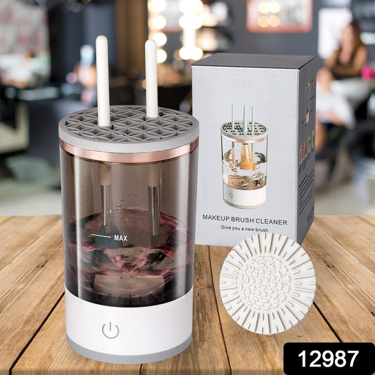 Clean-o-Brush - Automatic electric Makeup Brush Cleaner with organise with 1200 RPM Wukusy