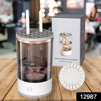 Clean-o-Brush - Automatic electric Makeup Brush Cleaner with organise with 1200 RPM