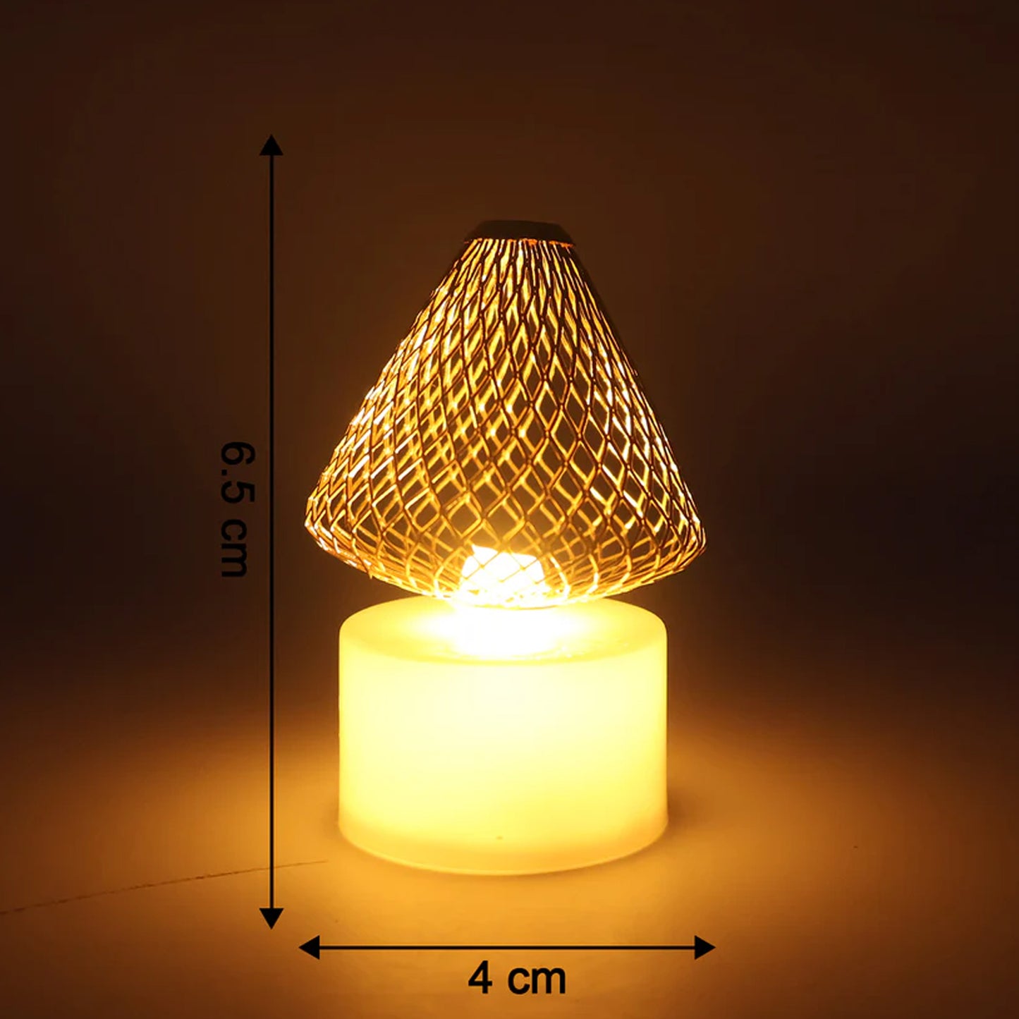 Premium Led Flameless Candle Lights (4 Pc Set)