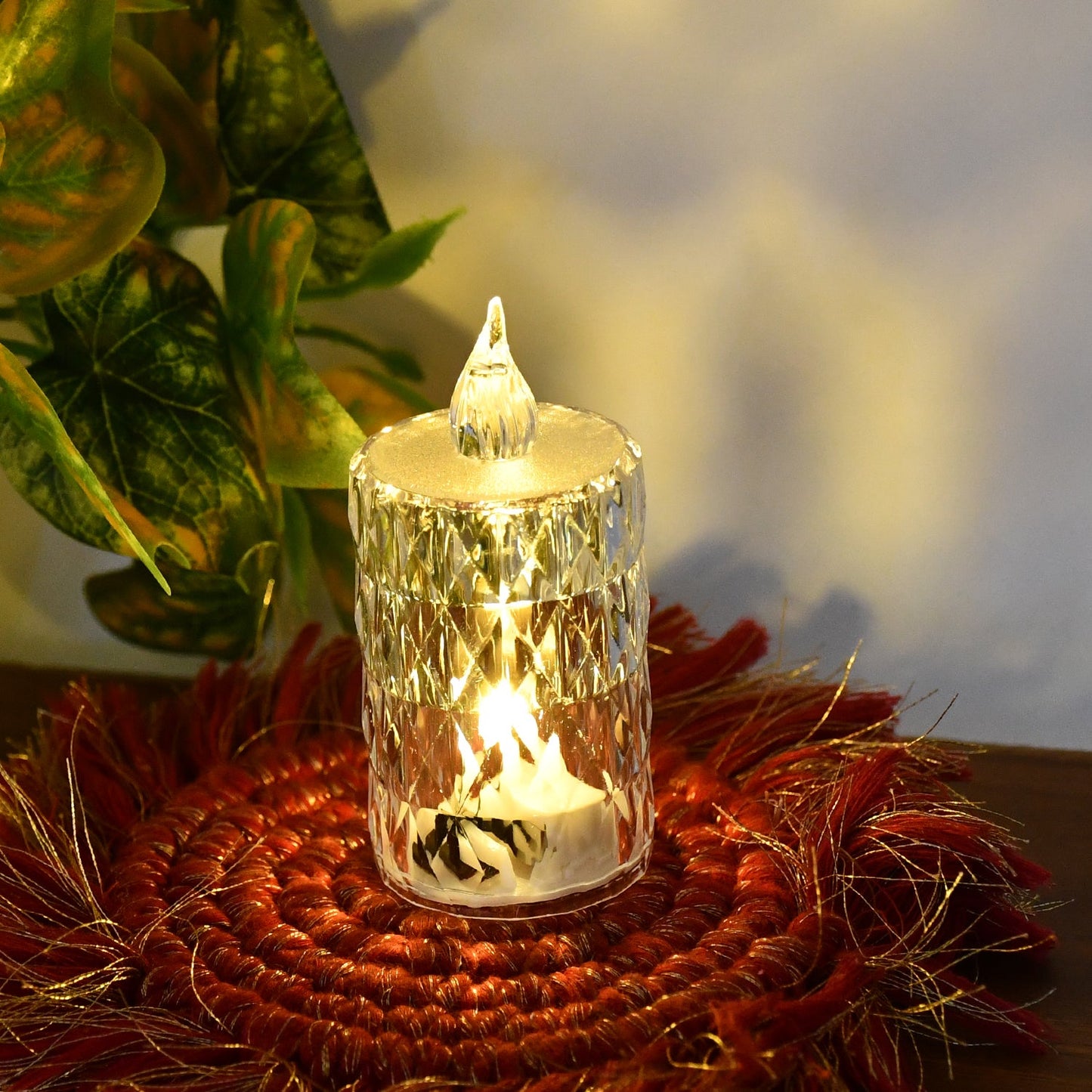 Flameless And Smokeless Decorative Candles Led Tea Light Diwali (24 Pcs Set) Wukusy