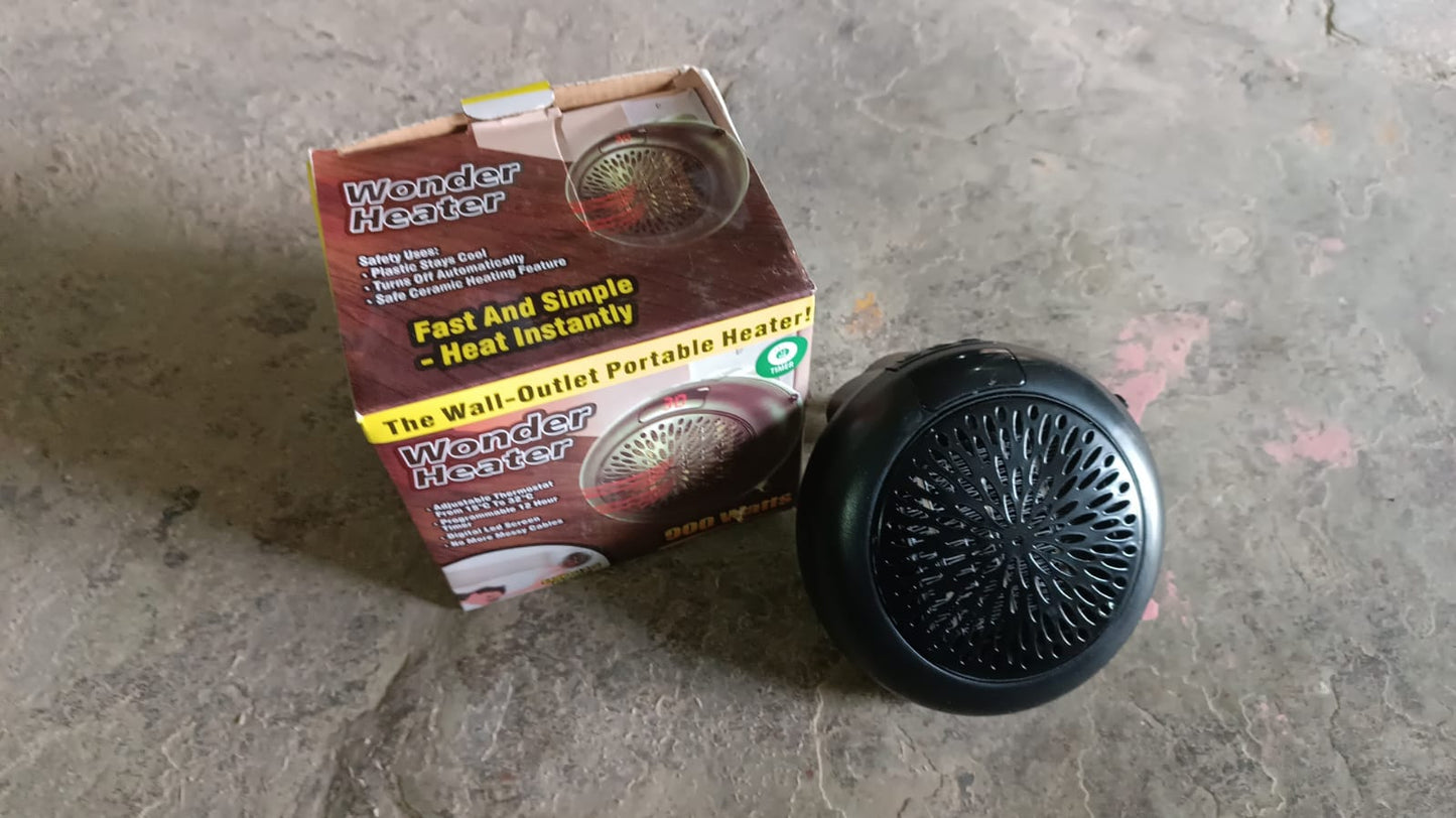 Room Heater For Home Office Camper Led Screen Portable Wall Heater (900w  1 Pc) Wukusy