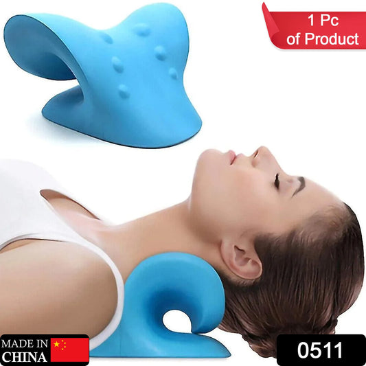 0511 Neck Relaxer  Cervical Pillow For Neck  Shoulder Pain  Chiropractic Acupressure Manual Massage  Medical Grade Material  Recommended By Orthopaedics Wukusy