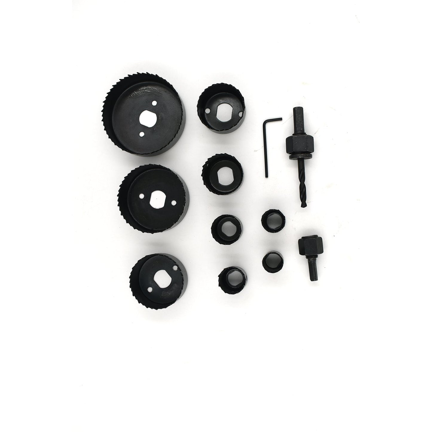 12 Pcs 19-64mm Hole Saw Kit Wukusy