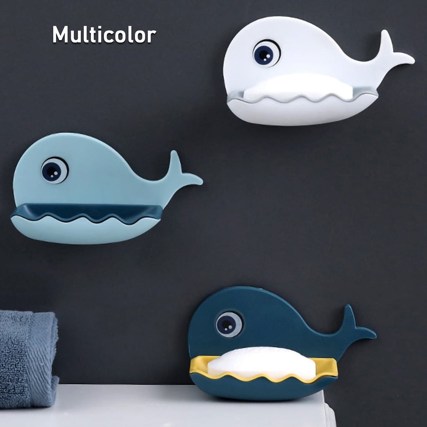 Fish Shape Double Layer Soap Stand Wukusy
