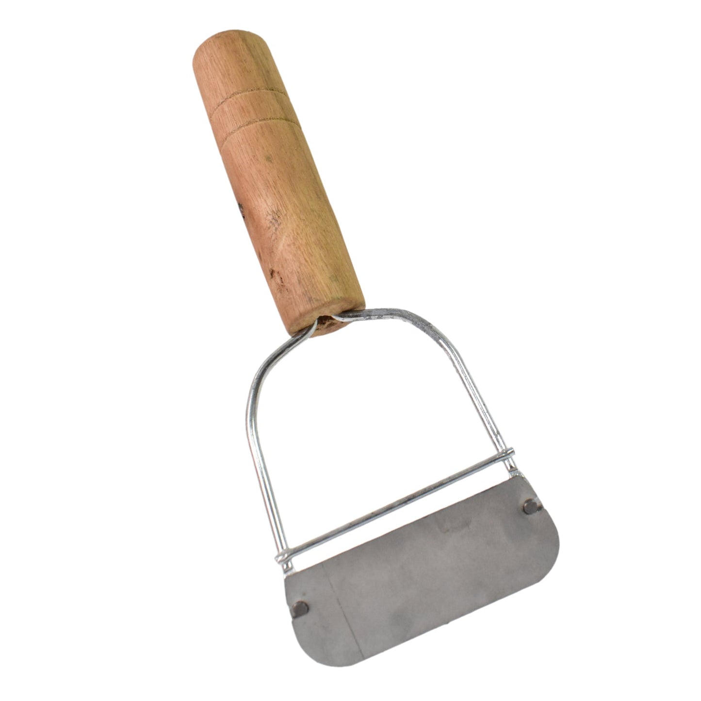 Wooden Handle Metal Vegetable Cutter Peeler Slicer (1 Pc) Wukusy