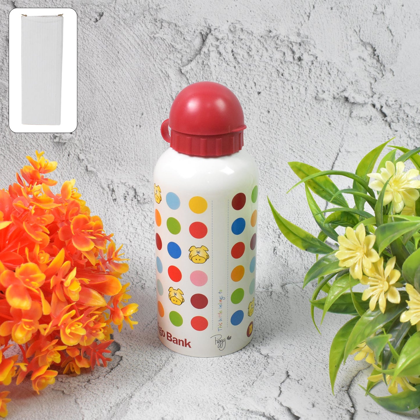 Aluminium Metal Sports Water Bottle 1 Pc (Capacity 350 Ml Approx) Wukusy