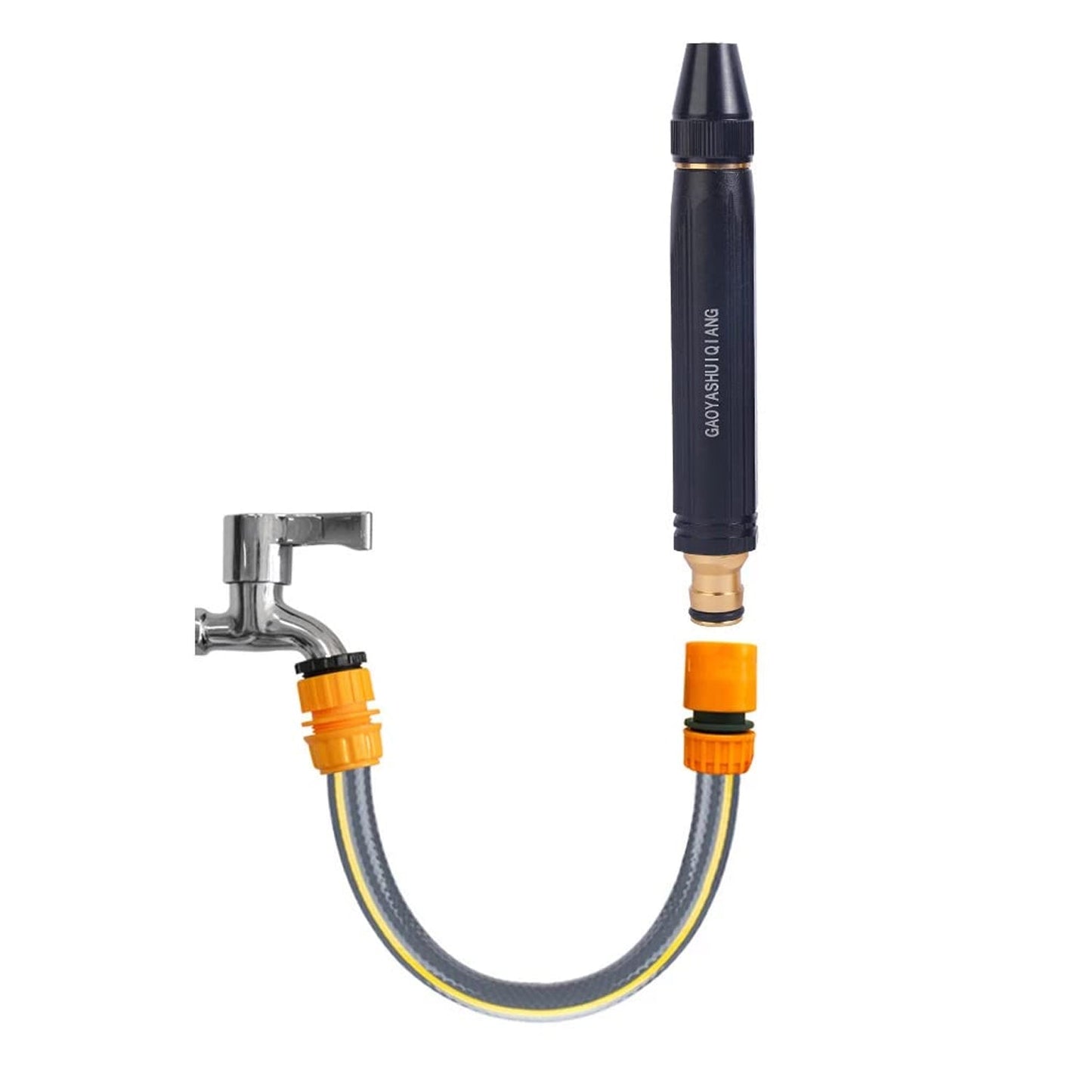 High Pressure Water Gun Nozzle Car Wash Water Gun Nozzle Alloy Garden Nozzle Spray Gun Wukusy