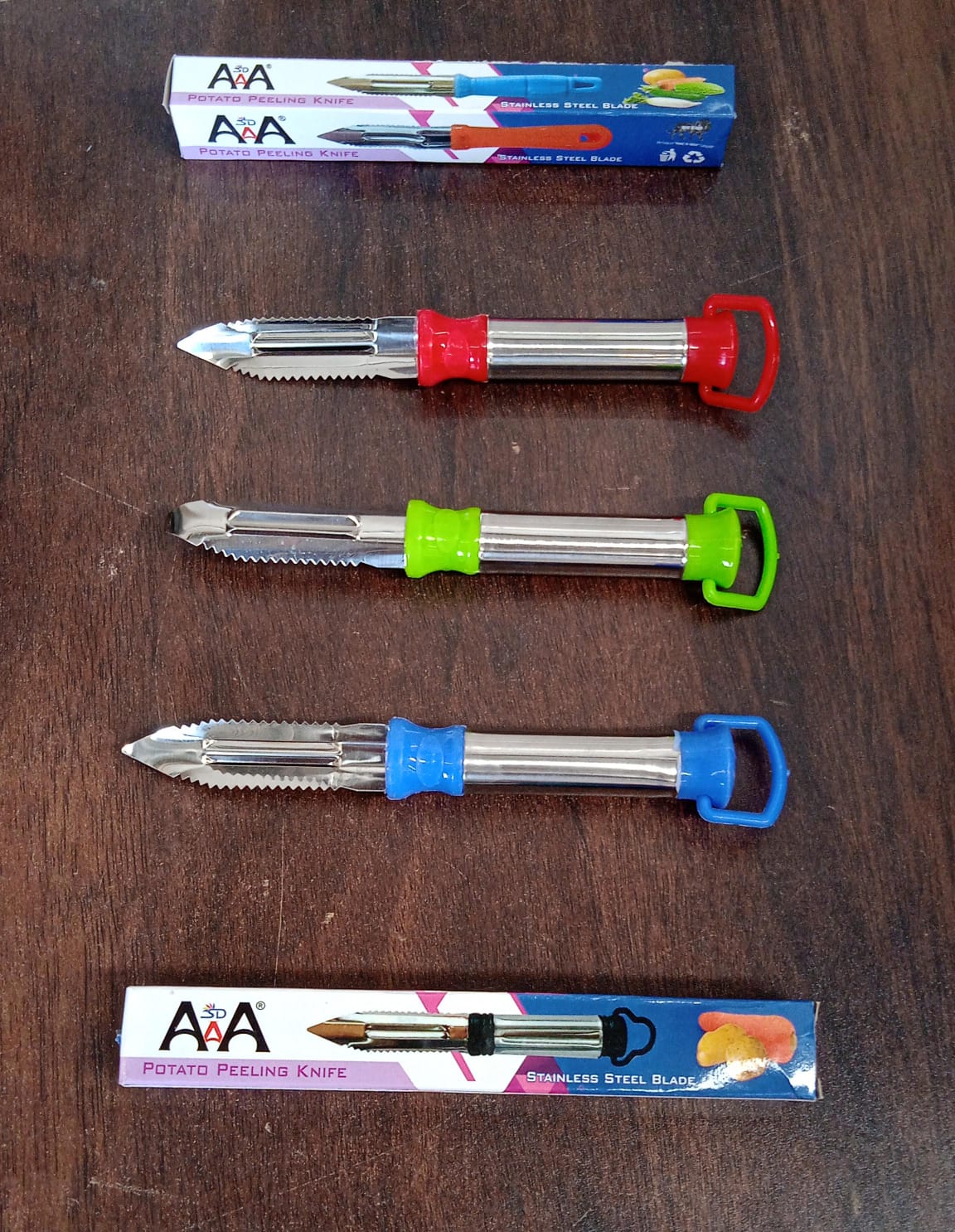 2in1 Multi-purpose Stainless Steel Peeler With Hanging Ring For Vegetables Potato Peeler Carrot Grated Suitable For Peeling And Shredding Fruit And Vegetables Kitchen Accessories Piller (1 Pc) Wukusy