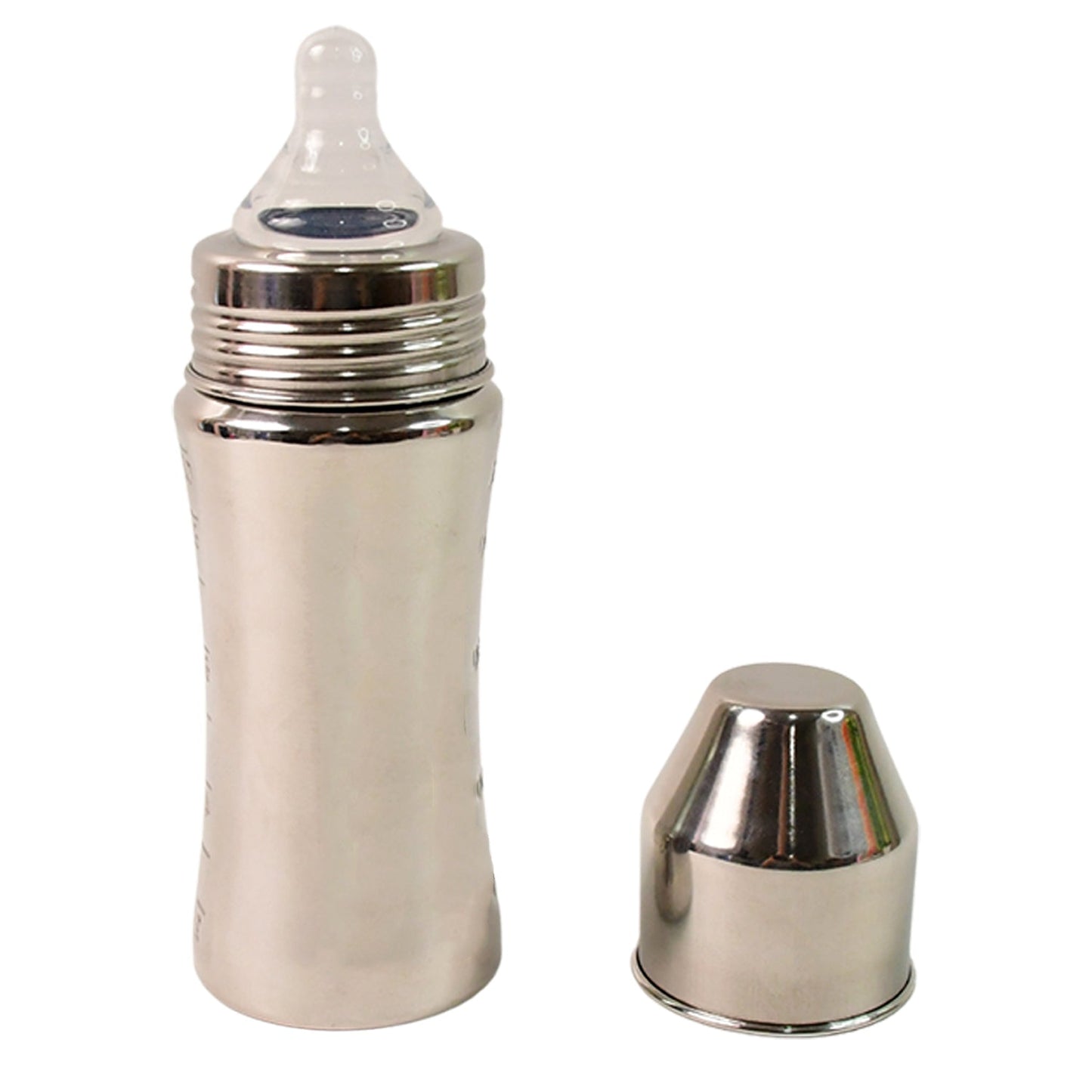 Apex Stainless Steel Little Champ Baby Feeding Bottle (250 Ml) Wukusy
