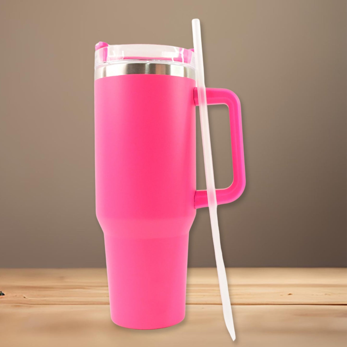 Pink Extra Large Insulated Travel Mug (1200ml - 1 Pc) Wukusy