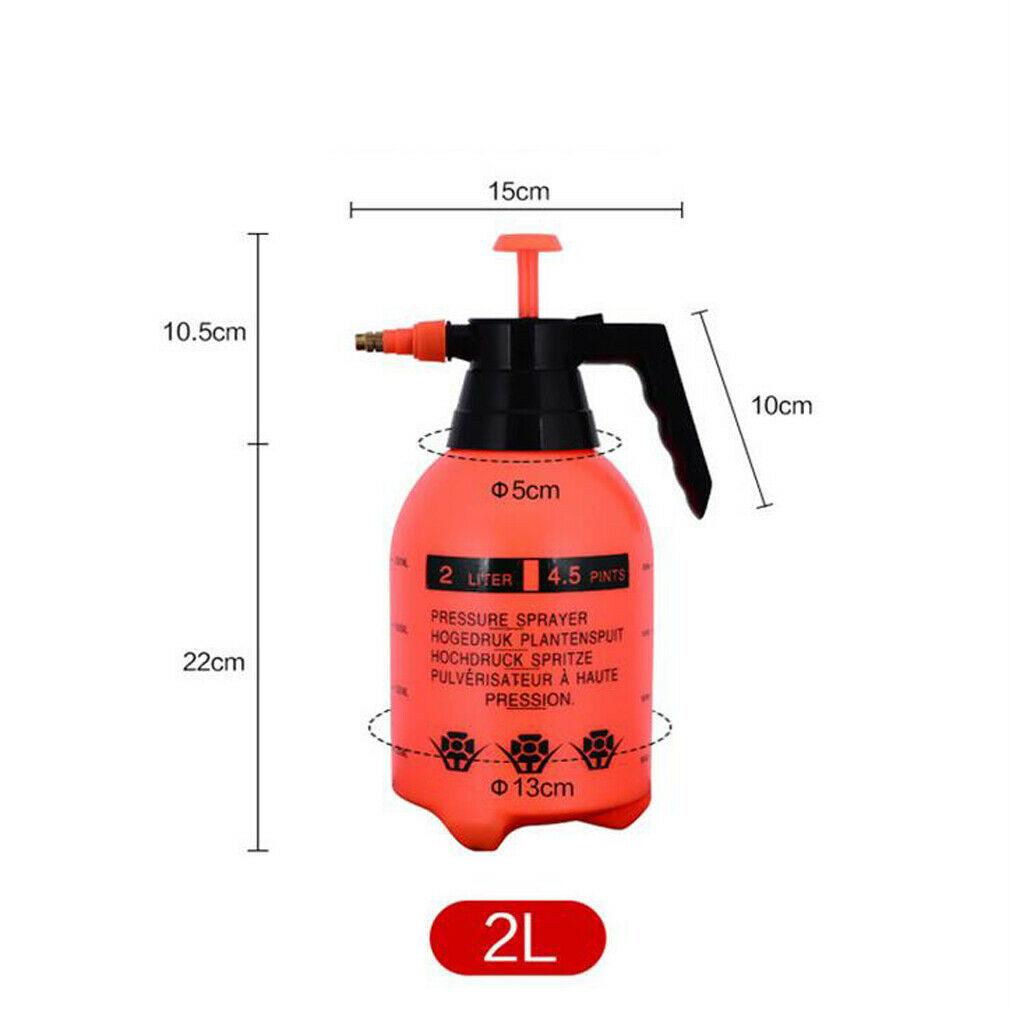 0645 Water Sprayer Hand-held Pump Pressure Garden Sprayer - 2 L Wukusy