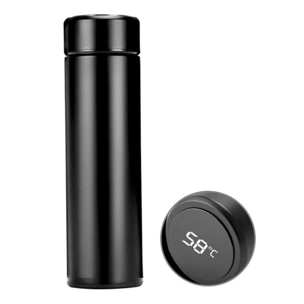 0726 Smart Vacuum Insulated Water Bottle With Led Temperature Display Wukusy