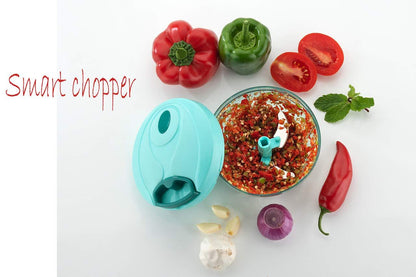 Manual Food Chopper Compact  Powerful Hand Held Vegetable Chopper blender Wukusy