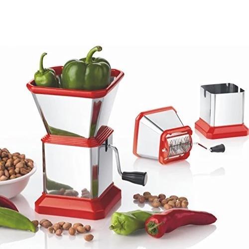 Stainless Steel Vegetable Cutter Chopper (Chilly Cutter) Wukusy