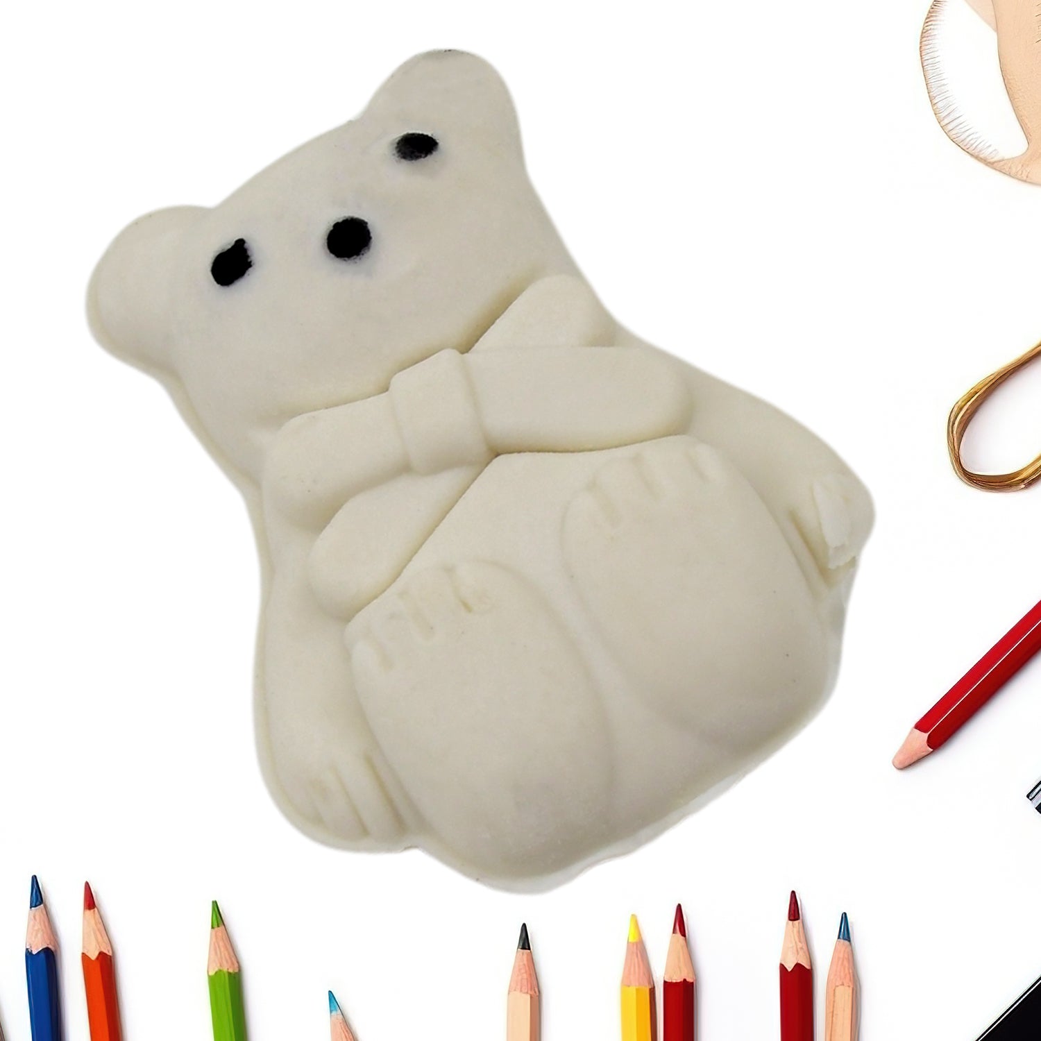 Cartoon Design Eraser (1 Pc  Mix Design) Wukusy