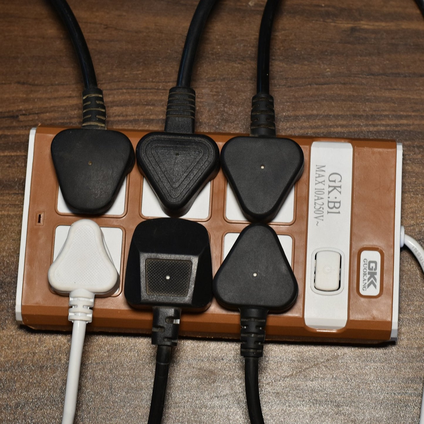 7421 Extension Board 250v 6 Way Extension Board Wukusy