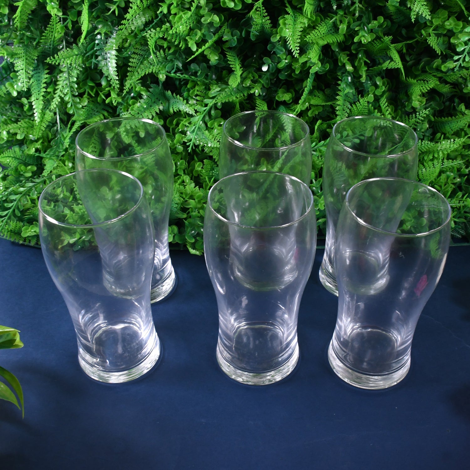 Juice Water Glass Tumbler Pure Glass (6 Pcs Set) Wukusy