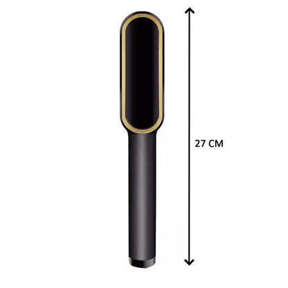 SleekRush - Hair Straightener Brush with heat up modes for hassle free straightning Wukusy