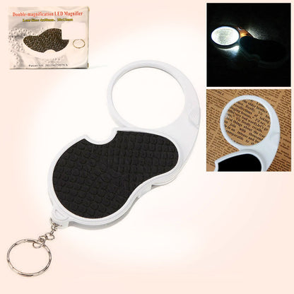 Double-magnification Led Magnifiers With Light (1 Pc  Big) Wukusy