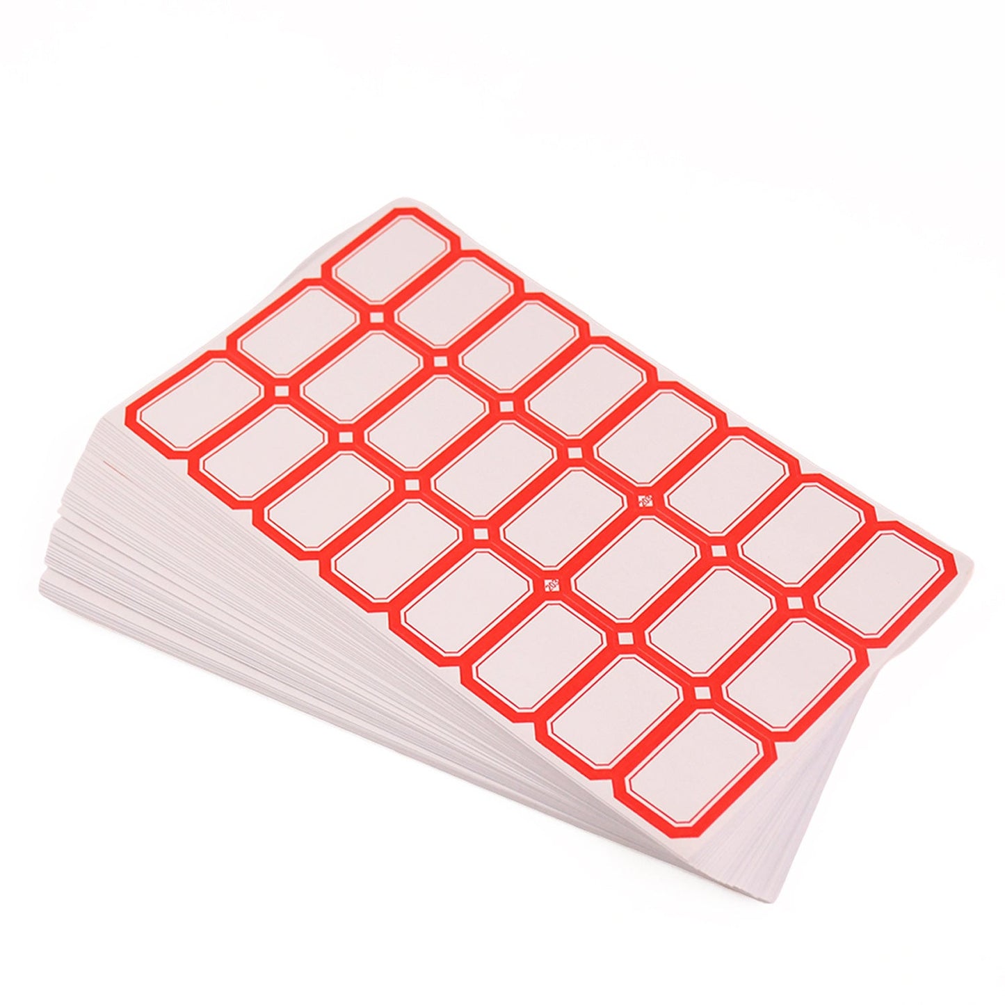 Multipurpose Writable Blank Label Sticker Sheets (50 Sheet) Wukusy