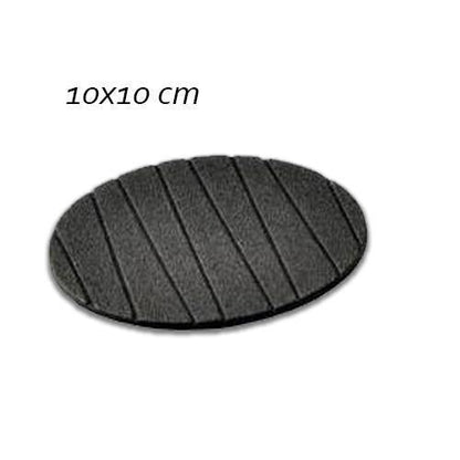 129 6 Pcs Useful Round Shape Plain Silicone Cup Mat Coaster Drinking Tea Coffee Mug Wine Mat For Home Wukusy