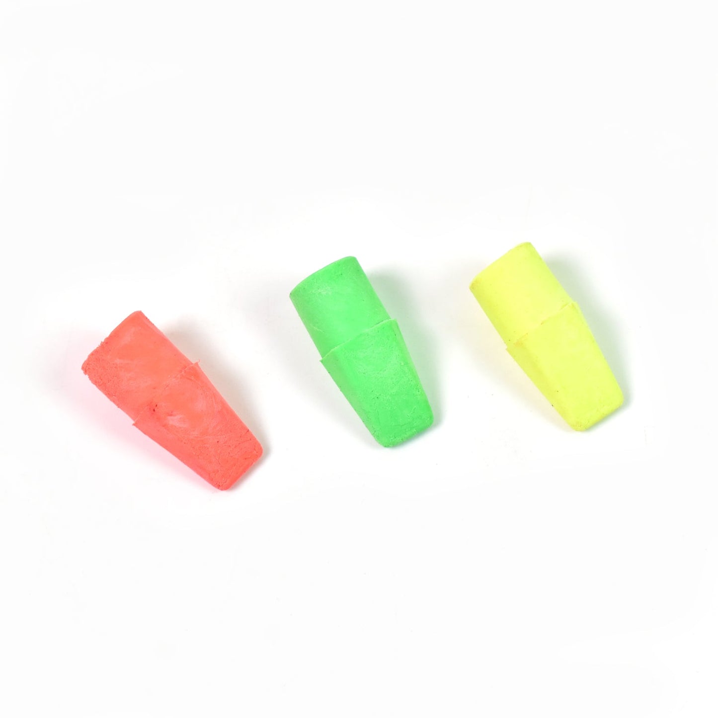 Pencil Top Eraser Rubber Erasers (1 Pc  Mix Colour  Design) Wukusy