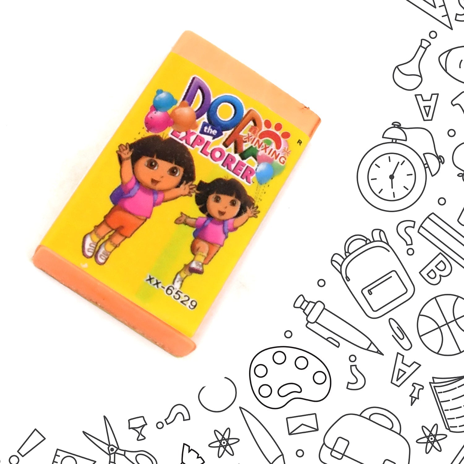 Fancy  Stylish Eraser (1 Pc  Mix Design) Wukusy