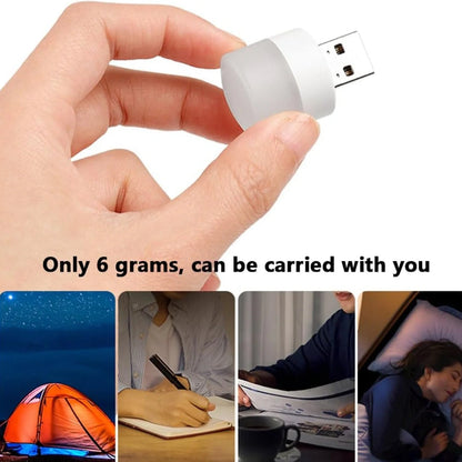 Usb Led Lamp Night Light Mini Portable For Pc And Laptop (5 Pcs  Mix Color) Wukusy