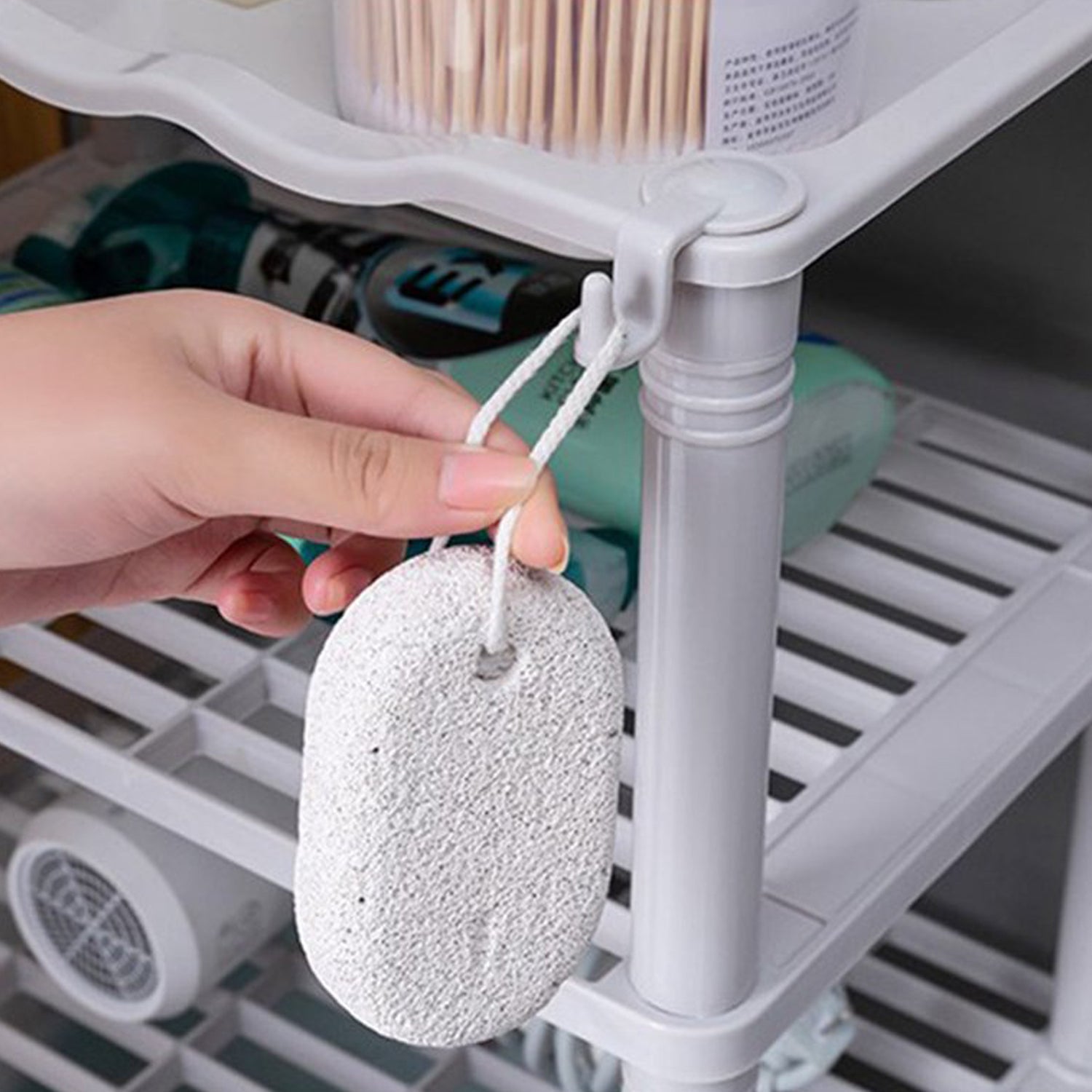 4089 4 Layer Multifunctional Storage Shelf Organizer Narrow Storage Rack For Kitchen Or Bathroom Wukusy