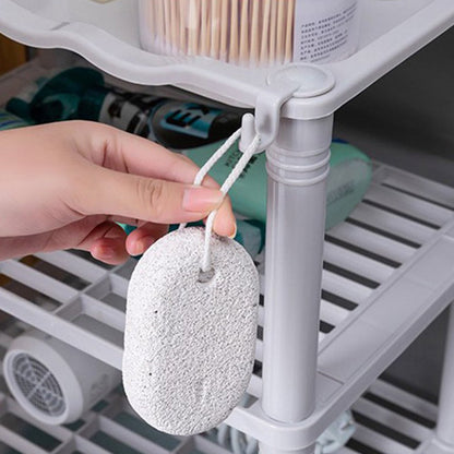 4089 4 Layer Multifunctional Storage Shelf Organizer Narrow Storage Rack For Kitchen Or Bathroom Wukusy