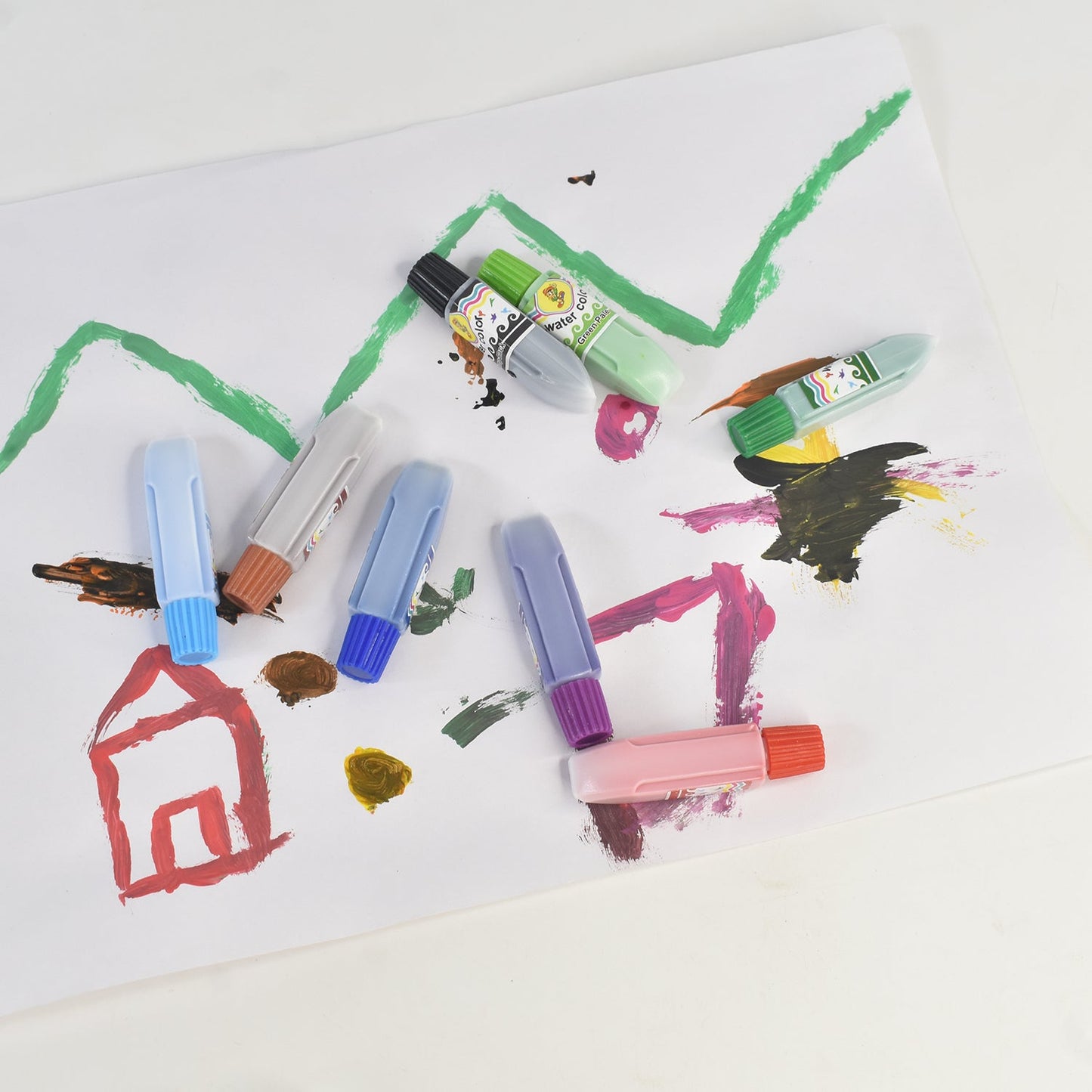 15 In 1 Water Colour Kit For Kids B-day Return Gift (1 Set) Wukusy