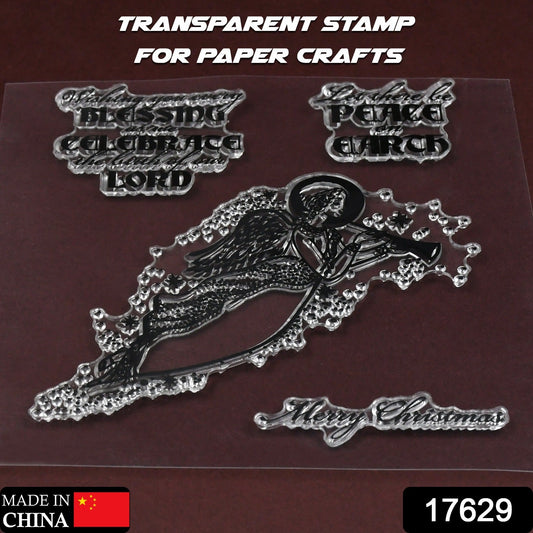 Reusable Rubber Stamp Tpr Stamp Diy Accessories Good Stamping Effect Diy Transparent Stamp Stick Repeatedly For Envelope For Diary For Invitation Letter Photo Album Decoration For Paper Crafts (Mix Design  1 Set) Wukusy