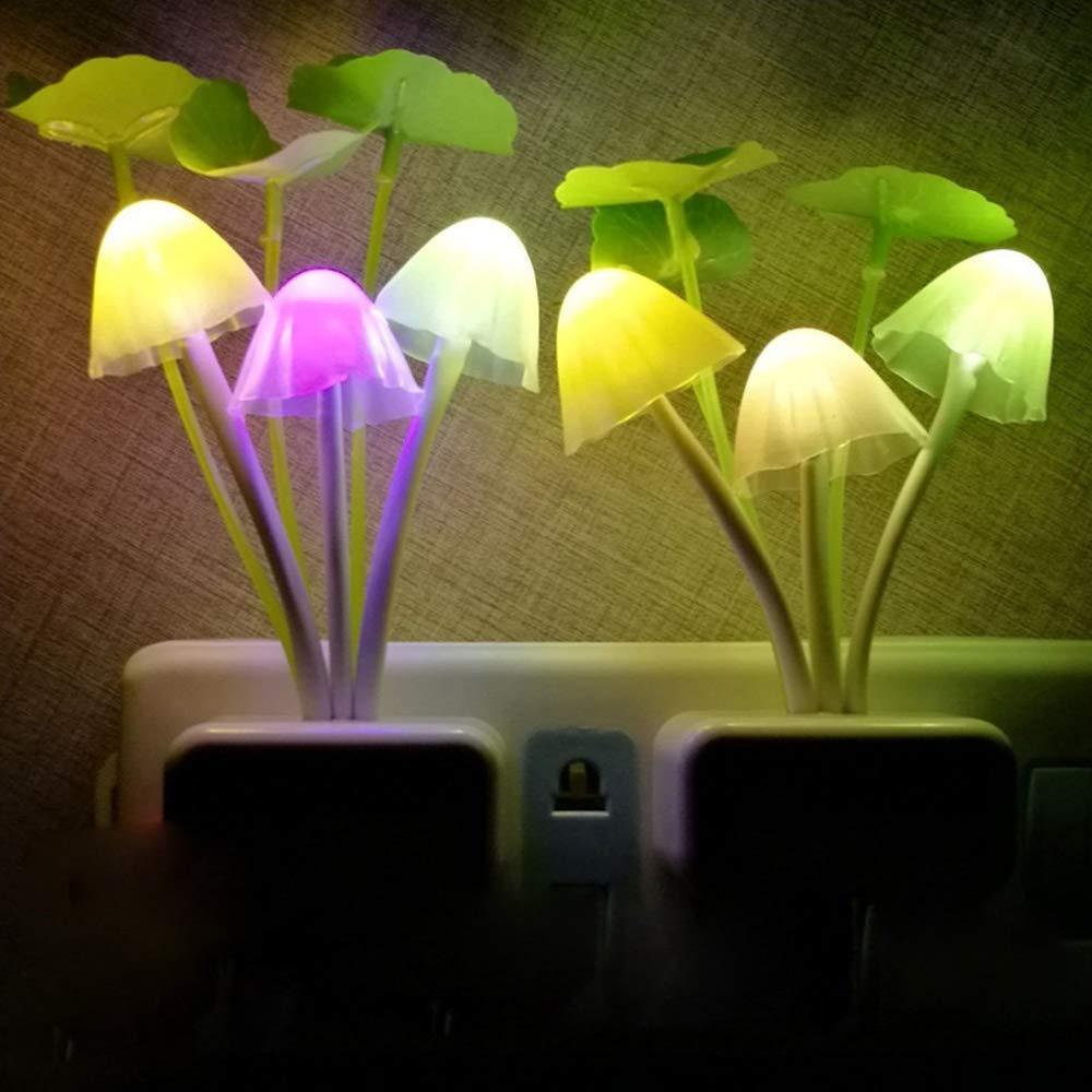 239 Night Light Mushroom Lamp (Colorful) Wukusy