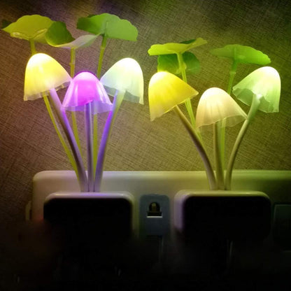 239 Night Light Mushroom Lamp (Colorful) Wukusy