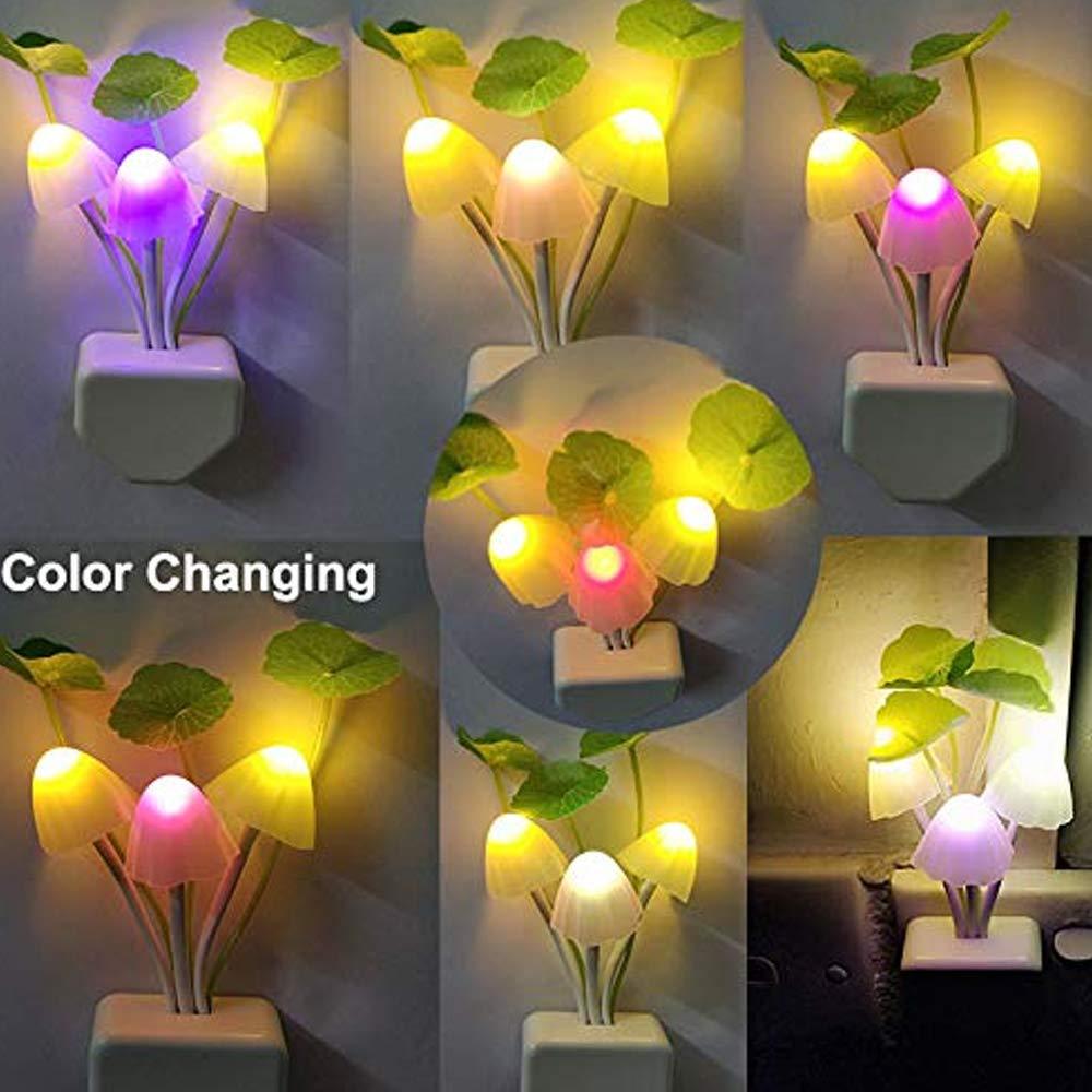 239 Night Light Mushroom Lamp (Colorful) Wukusy