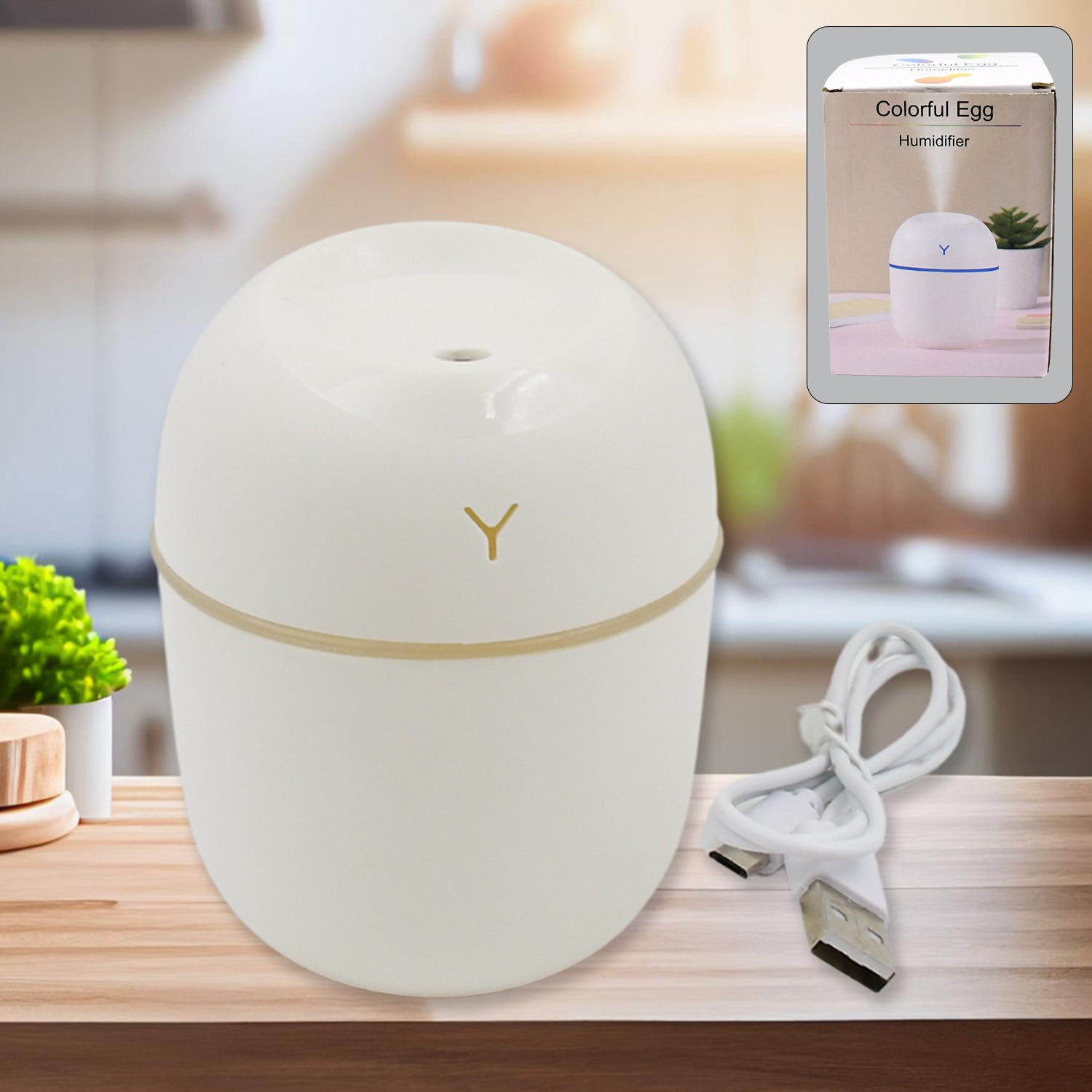 Humidifier Household Plastic Aromatherapy Machine (220 Ml  1 Pc) Wukusy