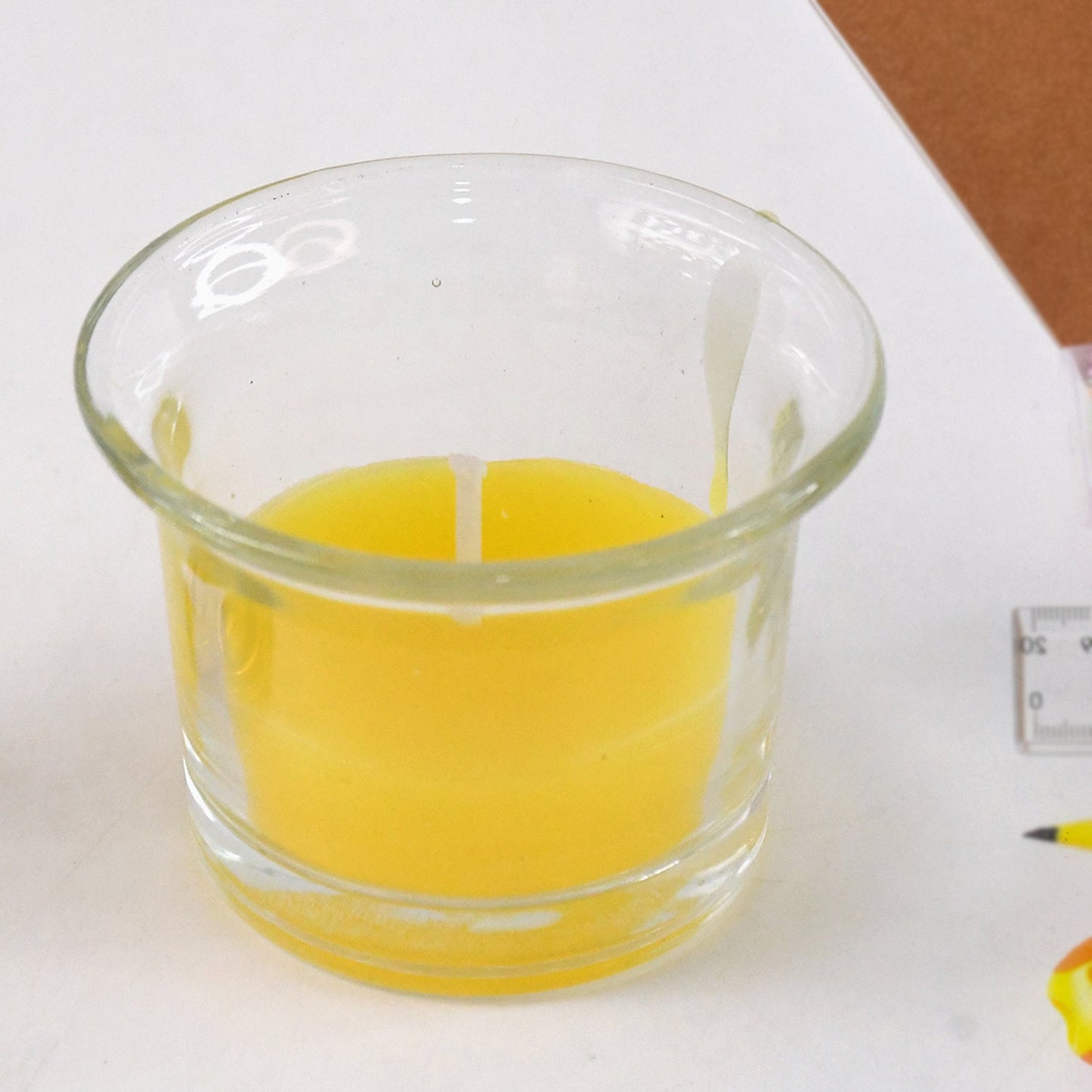 Flower Diwali Candle Holder With Plastic Stand (1 Set) Wukusy