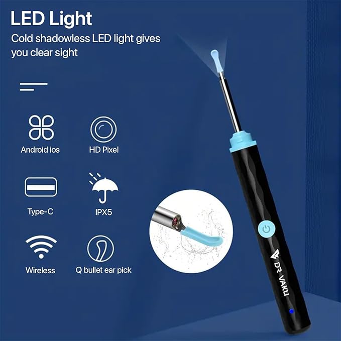 VisiScope - Ear Cleaning and Dental Care Kit with HD Camera and accessories Howzhat