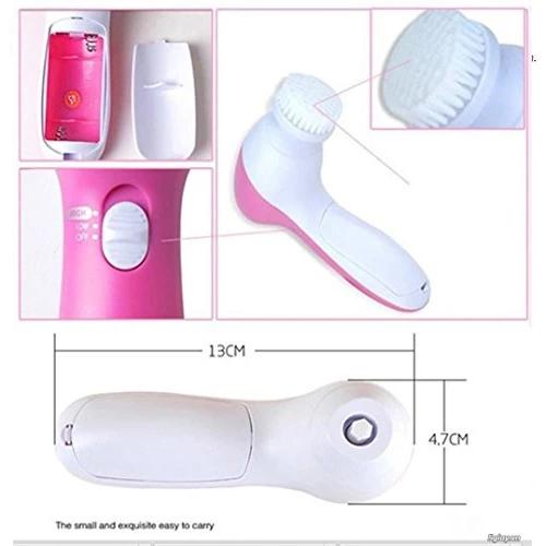 340 -5-in-1 Smoothing Body  Facial Massager (Pink) Wukusy