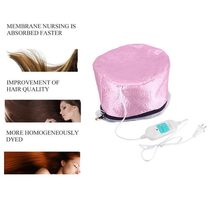 352 Thermal Head Spa Cap Treatment With Beauty Steamer Nourishing Heating Cap Wukusy