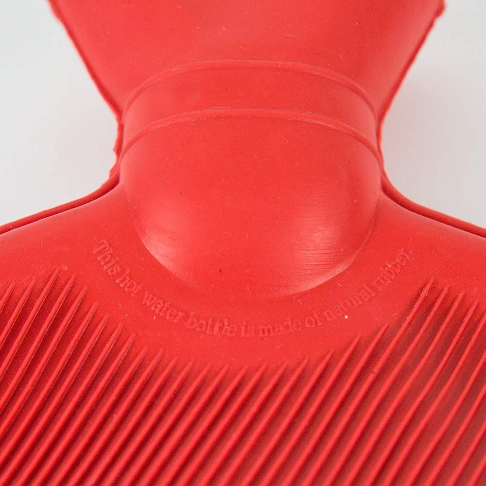 395 (Small) Rubber Hot Water Heating Pad Bag For Pain Relief Wukusy