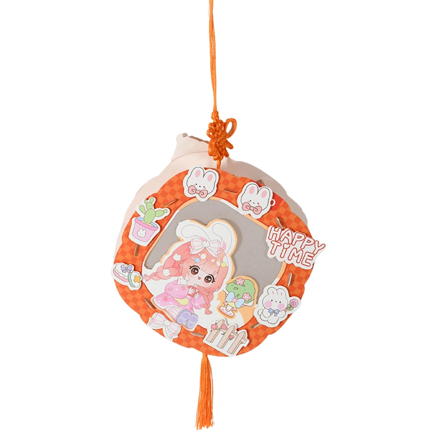 17507 Diy Traditional Lanterns Handmade Cartoon Paper Lanterns Antique Portable Lantern Hollow-out Projection Luminescent Led Lamp Diy Hanging Paper Lanterns For Festival Party Decor Wukusy