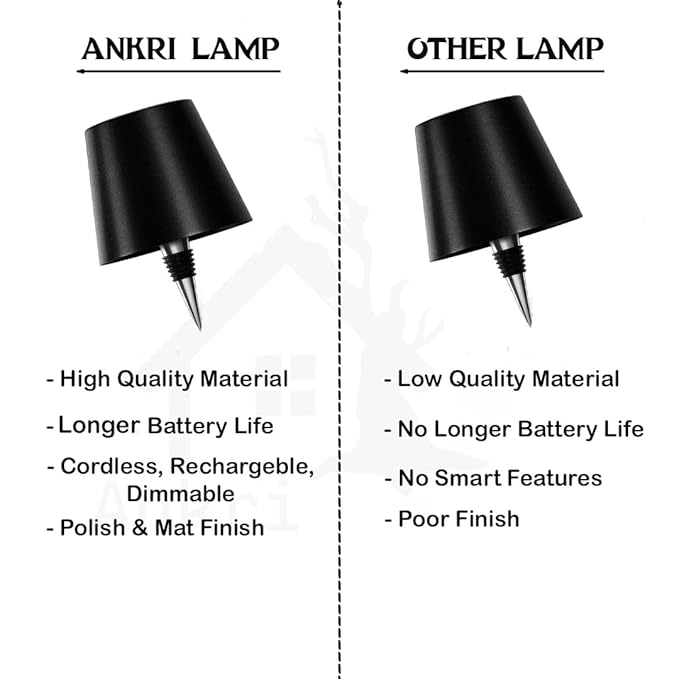 Wireless Bottle Lamp Howzhat