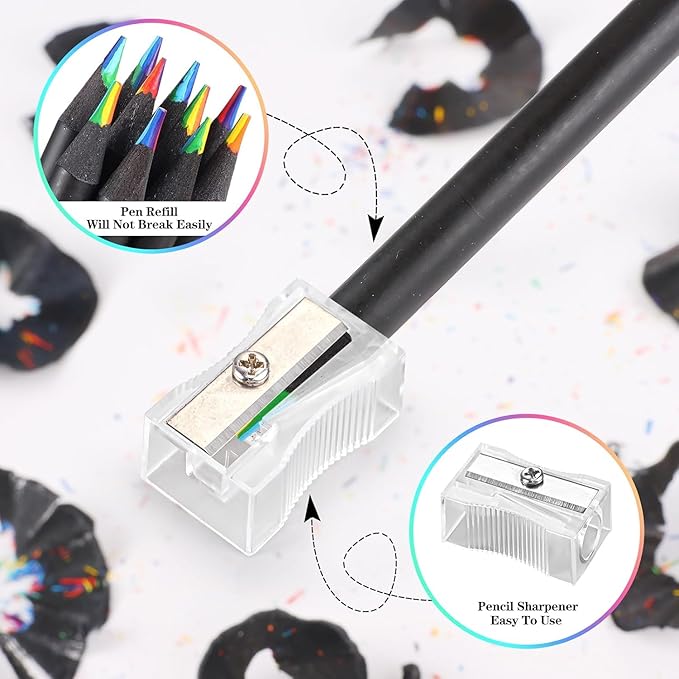 Rainbow Pencil Set Howzhat