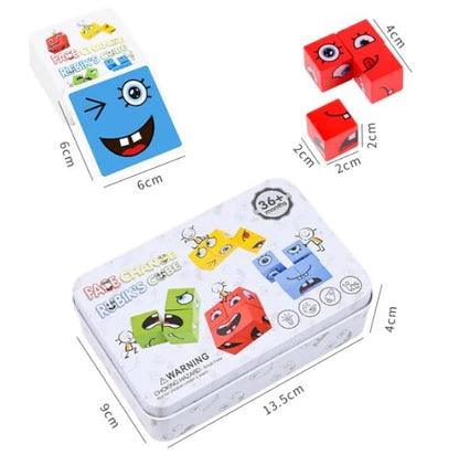 Face Change Cube Game Howzhat